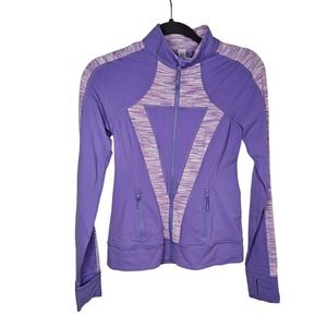 Ivivva Sz 14 Purple Jacket Perfect Your Practice Pink